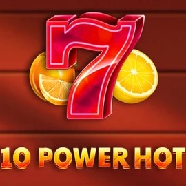 Official Slots logo: 10 Power Hot by Amusnet Interactive at Spinfin Casino