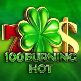 100 Burning Hot slot visual from Amusnet Interactive available on spinfins.eu