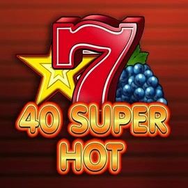 40 Super Hot slot visual from Amusnet Interactive available on spinfins.eu