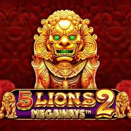 5 Lions Megaways 2 slot logo by Pragmatic Play at Spinfin Casino