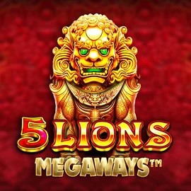Enjoy 5 Lions Megaways by Pragmatic Play – logo hosted on spinfins.eu