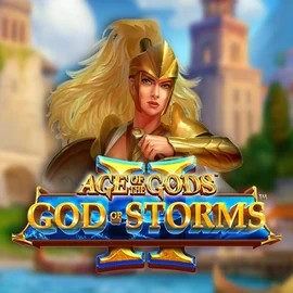 Age Of The Gods: God Of Storms 2 slot icon by Playtech, available at Spinfin Casino