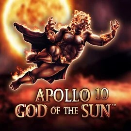 Apollo God of the Sun online game logo by Novomatic on spinfins.eu