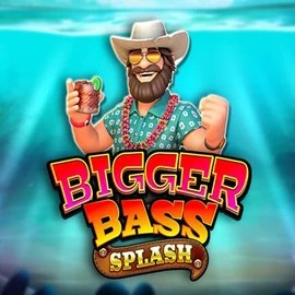 Bigger Bass Splash logo by Pragmatic Play Spinfin Casino