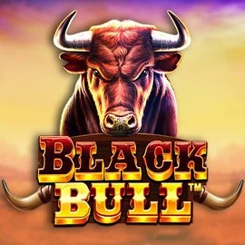 Black Bull online game logo by Pragmatic Play on spinfins.eu