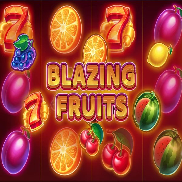 Blazing Fruits slot visual from Inbet Games available on spinfins.eu
