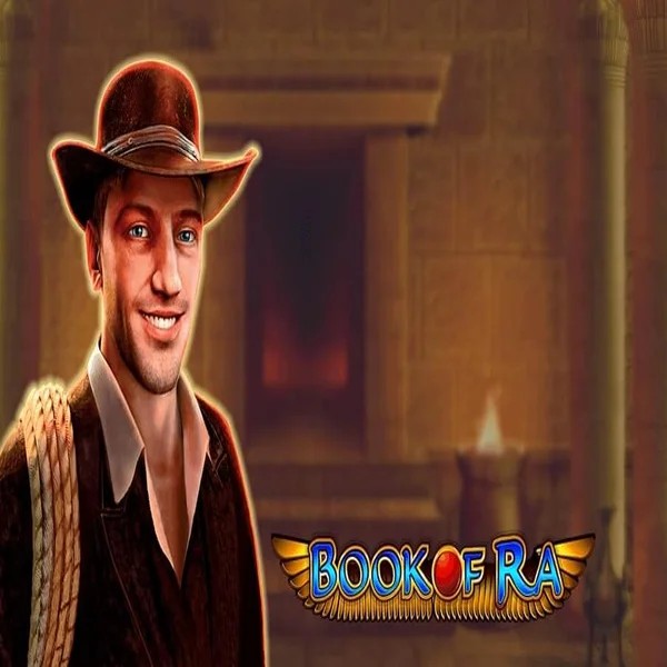 Try Book of Ra slot by Greentube on spinfins.eu – logo image
