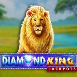 Diamond King Jackpots logo – Jackpots by SpinPlay Games at Spinfin Casino