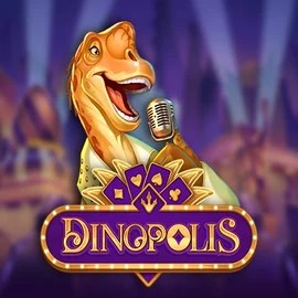 Official Slots logo: Dinopolis by Push Gaming at Spinfin Casino