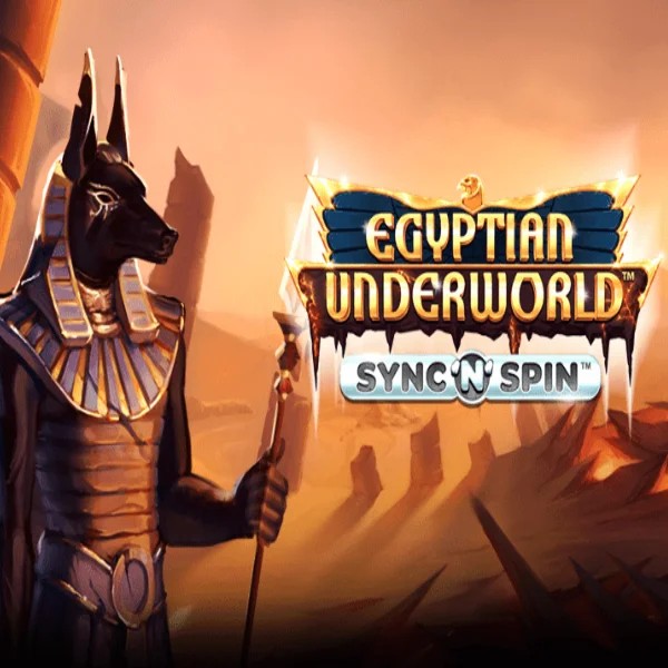 Official Slots logo: Egyptian Underworld by Greentube at Spinfin Casino