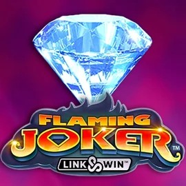 Official Slots logo: Flaming Joker Link and Win by Barstruck at Spinfin Casino