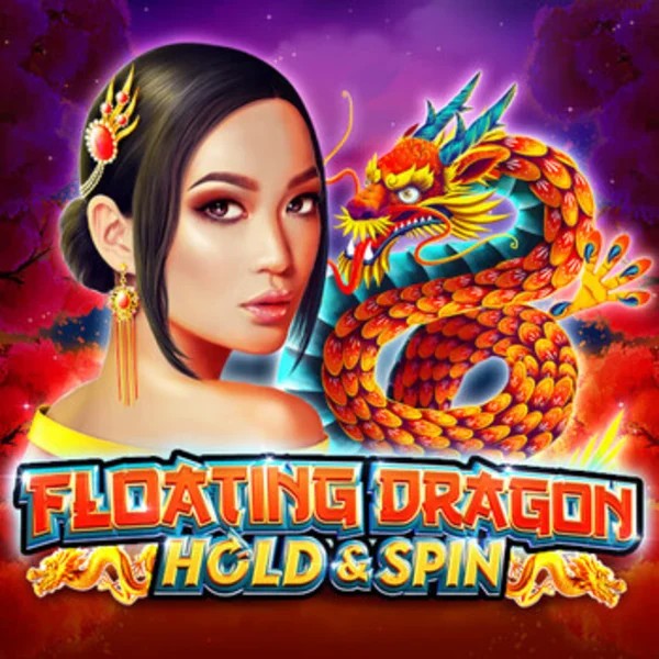Floating Dragon slot logo by Pragmatic Play at Spinfin Casino