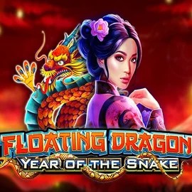 Floating Dragon Year of the Snake game by Pragmatic Play – logo hosted on Spinfin Casino