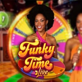 Funky Time slot visual from Evolution available on spinfins.eu