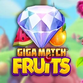 Giga Match Fruits slot visual from RubyPlay available on spinfins.eu