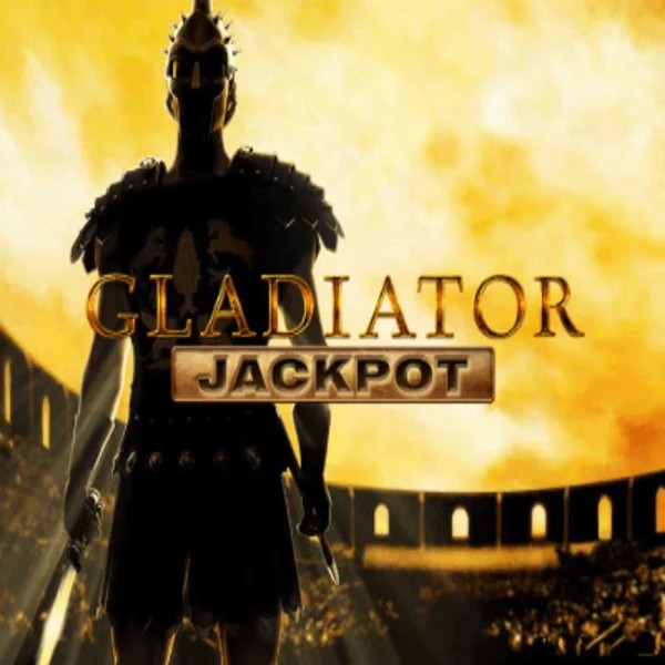 Gladiator Jackpot logo by Playtech at Spinfin Casino