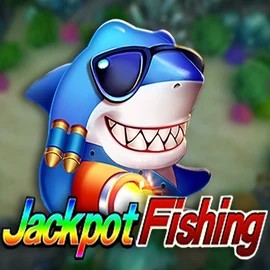 Jackpot Fishing online game logo by TaDa Gaming on spinfins.eu
