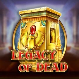 Legacy of Dead game by Play'n GO – logo hosted on Spinfin Casino
