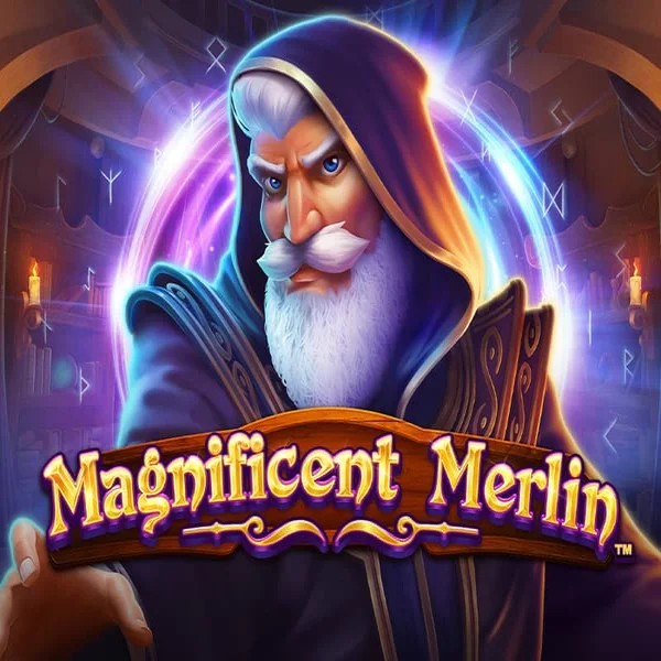 Magnificent Merlin game by Greentube – logo hosted on Spinfin Casino