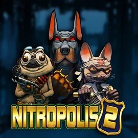 Nitropolis 2 logo by ELK Studios at Spinfin Casino