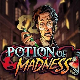 Potion of Madness by Play'n GO, showcased at spinfins.eu – game logo