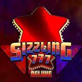 Sizzling 777 Deluxe by Wazdan, showcased at spinfins.eu – game logo