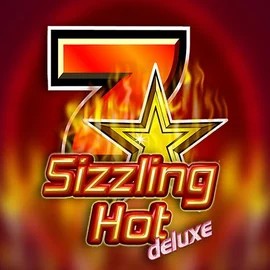 Sizzling Hot Deluxe slot icon by Novomatic, available at Spinfin Casino