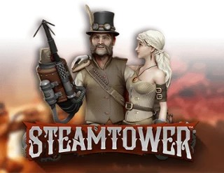 Steam Tower Slot slot icon by NetEnt, available at Spinfin Casino