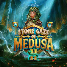 Official Slots logo: Stone Gaze of Medusa 2 by Stakelogic at Spinfin Casino