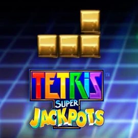 Official Jackpots logo: Tetris Super Jackpots by WMS at Spinfin Casino