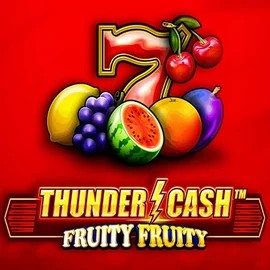 Thunder Cash Fruity Fruity by Novomatic, showcased at spinfins.eu – game logo