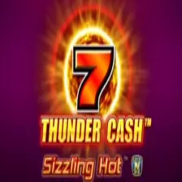 Thunder Cash Sizzling Hot game by Novomatic – logo hosted on Spinfin Casino