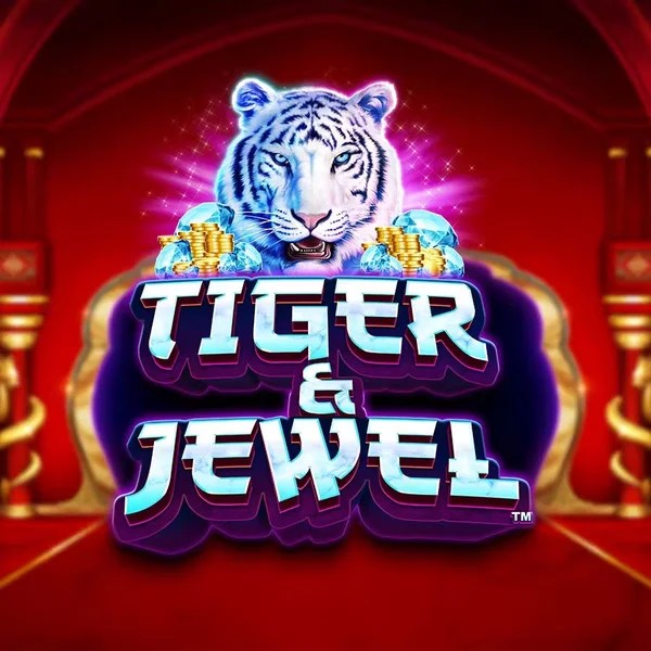 Tiger and Jewel by Greentube, showcased at spinfins.eu – game logo