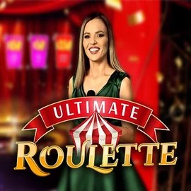 Ultimate Roulette slot logo by Ezugi at Spinfin Casino