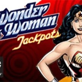Wonder Woman Jackpots by Amaya, showcased at spinfins.eu – game logo